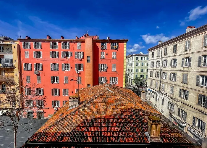 Flavia - Balcony Glimpse Of The Sea * Ajaccio (Corsica)