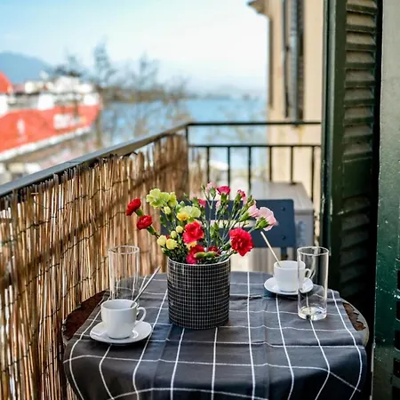 Apartment Flavia - Balcony Glimpse Of The Sea Ajaccio (Corsica)