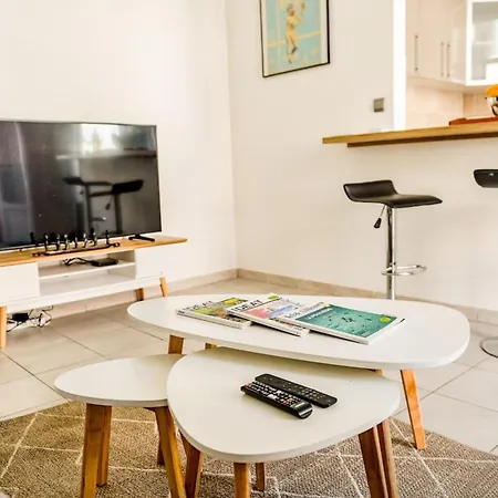 Apartment Flavia - Balcony Glimpse Of The Sea Ajaccio (Corsica)